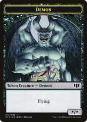 Demon (012/036) // Zombie (016/036) Double-Sided Token [Commander 2014 Tokens] MTG Single Magic: The Gathering    | Red Claw Gaming
