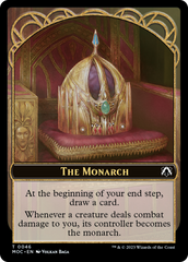 The Monarch // Shapeshifter Double-Sided Token [March of the Machine Commander Tokens] MTG Single Magic: The Gathering    | Red Claw Gaming