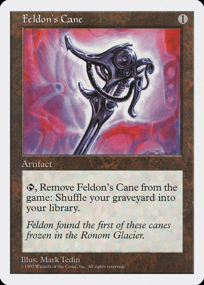 Feldon's Cane [Fifth Edition] MTG Single Magic: The Gathering    | Red Claw Gaming