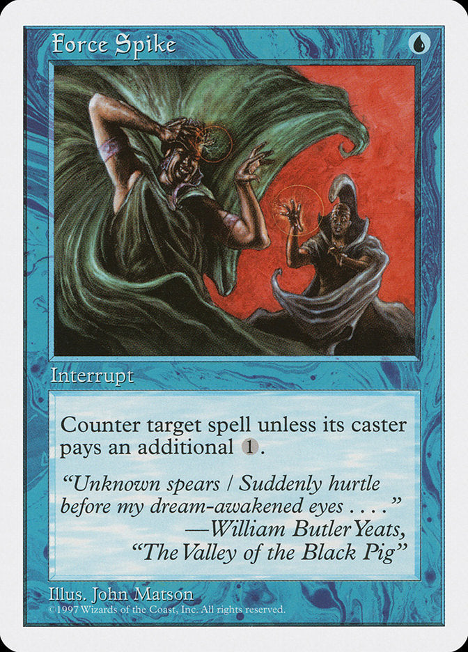 Force Spike [Fifth Edition] MTG Single Magic: The Gathering    | Red Claw Gaming