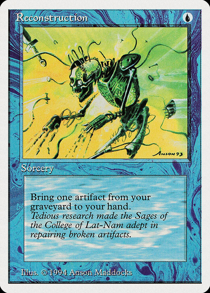 Reconstruction [Summer Magic / Edgar] MTG Single Magic: The Gathering    | Red Claw Gaming