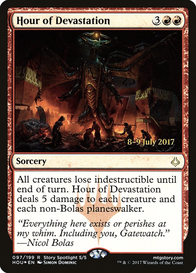 Hour of Devastation [Hour of Devastation Prerelease Promos] MTG Single Magic: The Gathering    | Red Claw Gaming
