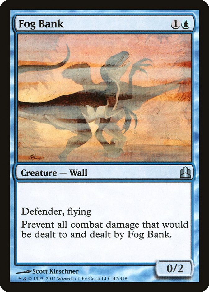 Fog Bank [Commander 2011] MTG Single Magic: The Gathering    | Red Claw Gaming