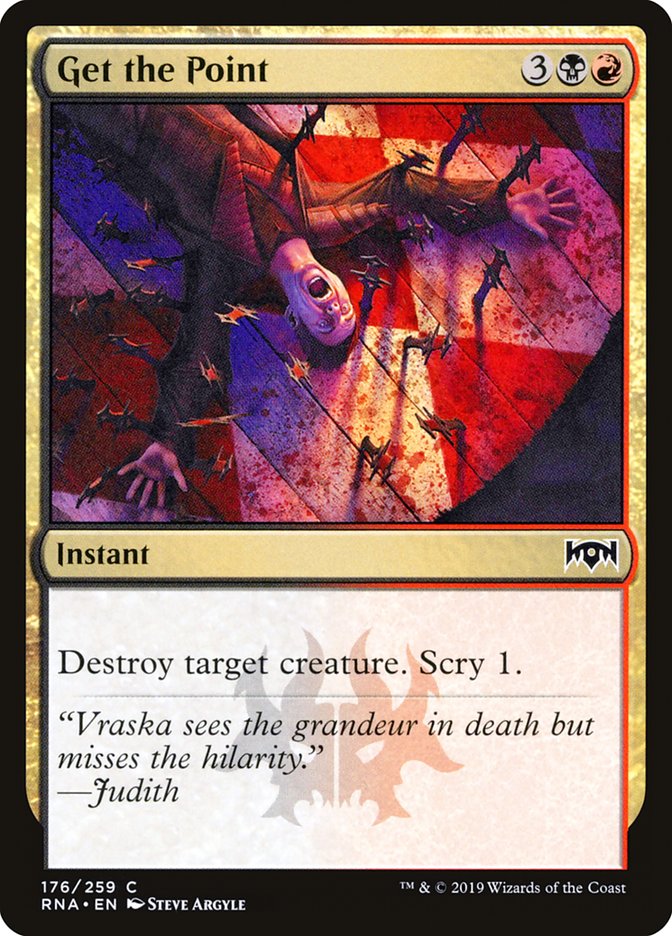 Get the Point [Ravnica Allegiance] MTG Single Magic: The Gathering    | Red Claw Gaming