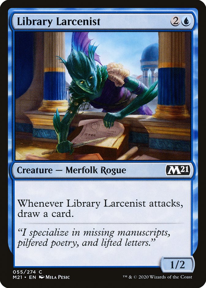 Library Larcenist [Core Set 2021] MTG Single Magic: The Gathering    | Red Claw Gaming