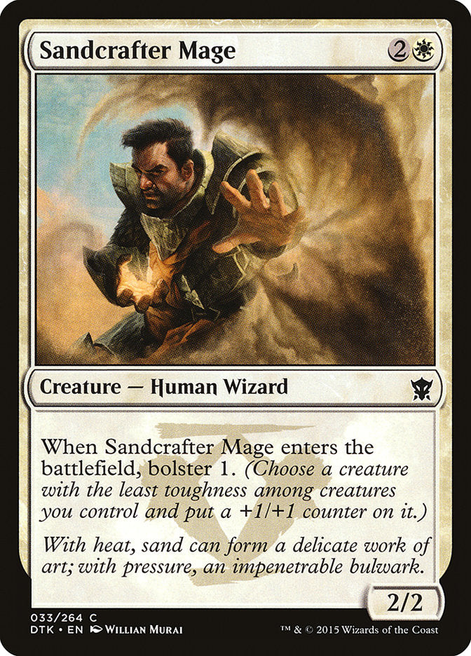 Sandcrafter Mage [Dragons of Tarkir] MTG Single Magic: The Gathering    | Red Claw Gaming