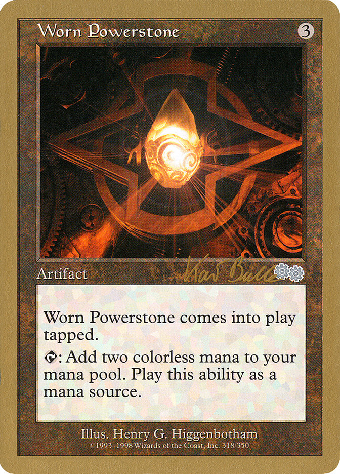 Worn Powerstone (Kai Budde) [World Championship Decks 1999] MTG Single Magic: The Gathering    | Red Claw Gaming