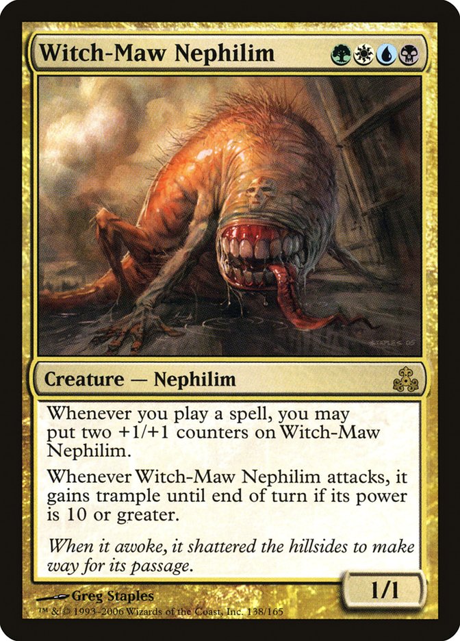 Witch-Maw Nephilim [Guildpact] MTG Single Magic: The Gathering    | Red Claw Gaming