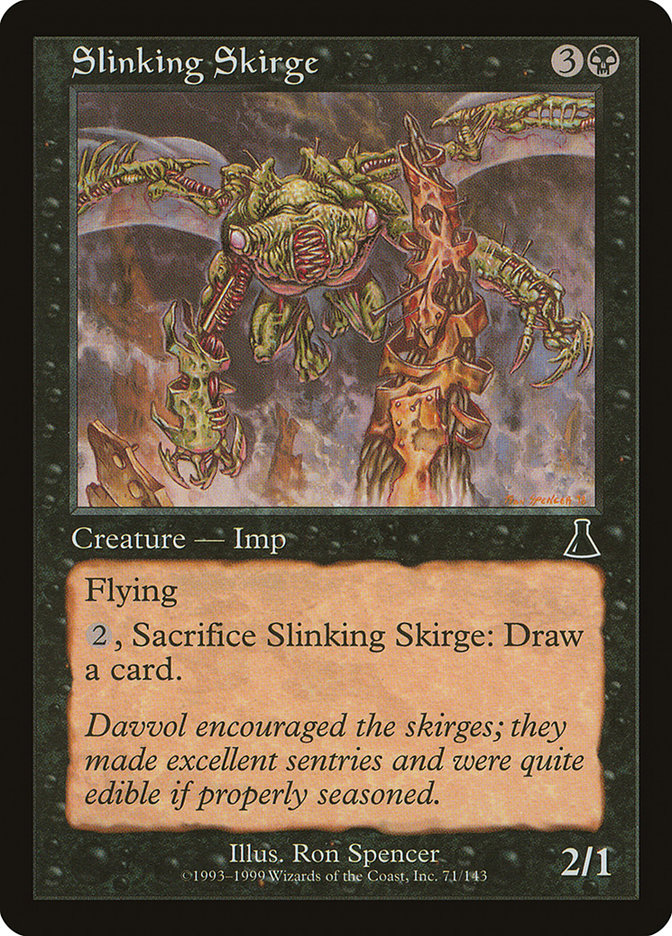 Slinking Skirge [Urza's Destiny] MTG Single Magic: The Gathering    | Red Claw Gaming