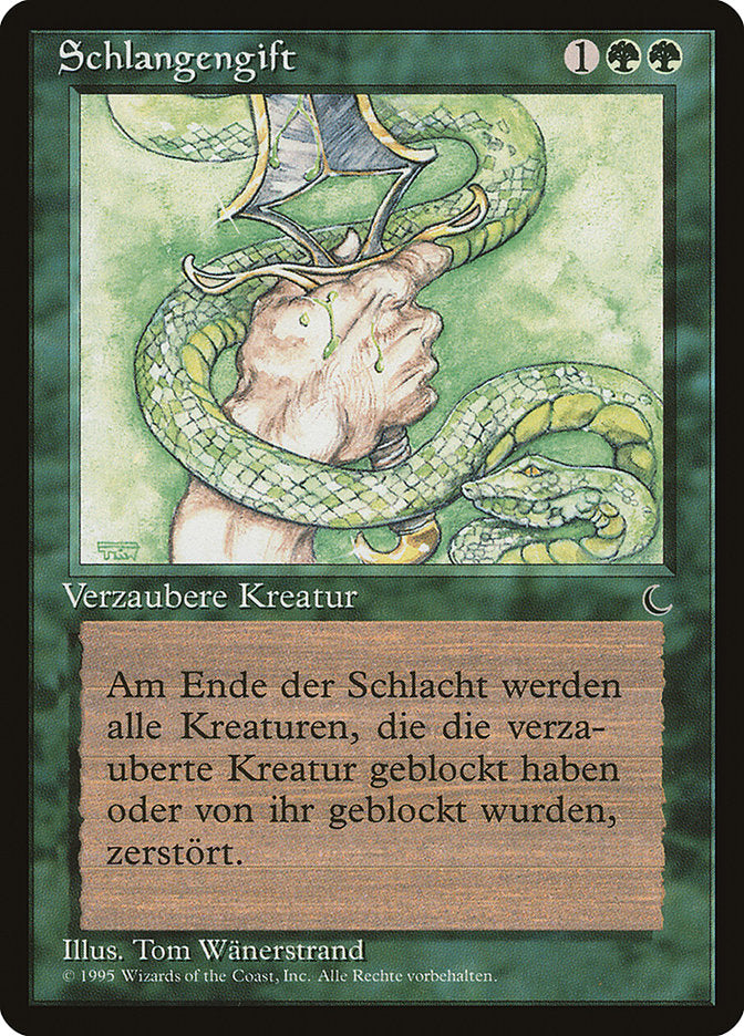 Venom (German) - "Schlangengift" [Renaissance] MTG Single Magic: The Gathering    | Red Claw Gaming