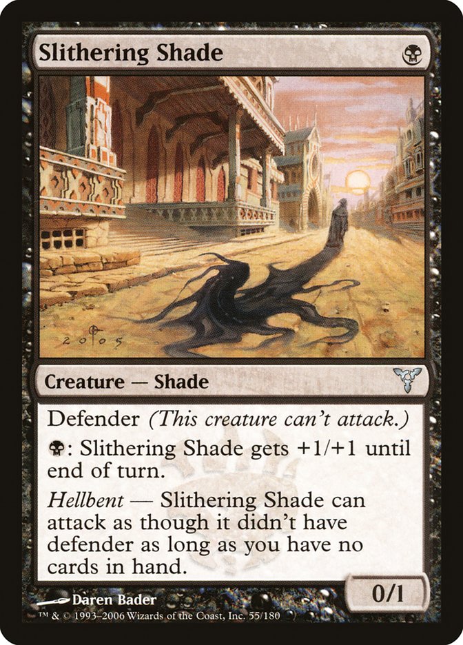 Slithering Shade [Dissension] MTG Single Magic: The Gathering    | Red Claw Gaming