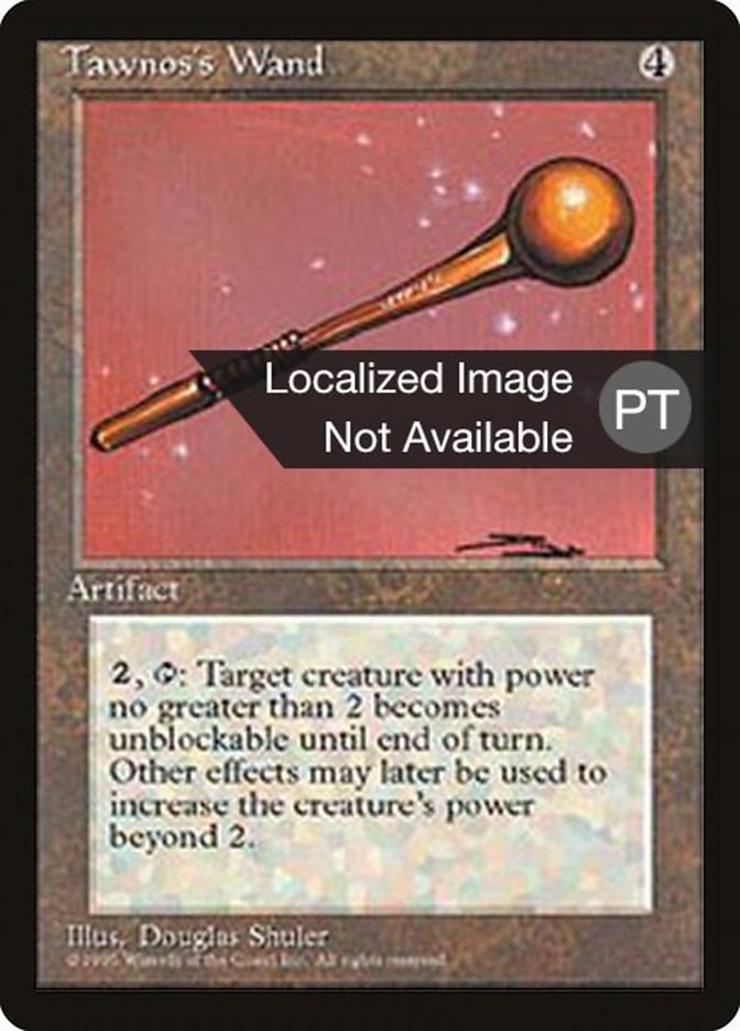 Tawnos's Wand [Fourth Edition (Foreign Black Border)] MTG Single Magic: The Gathering    | Red Claw Gaming