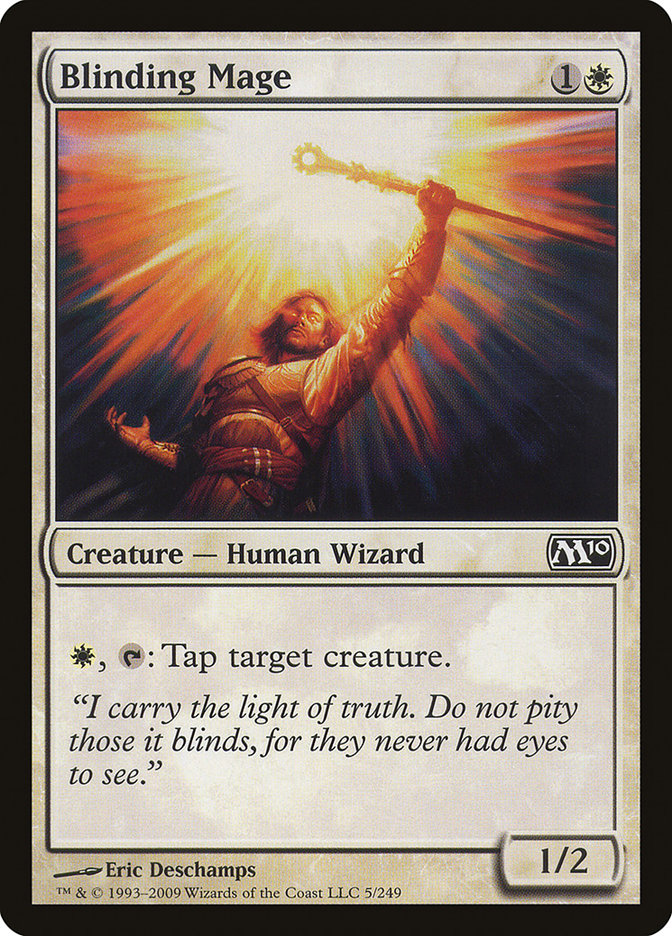 Blinding Mage [Magic 2010] MTG Single Magic: The Gathering    | Red Claw Gaming