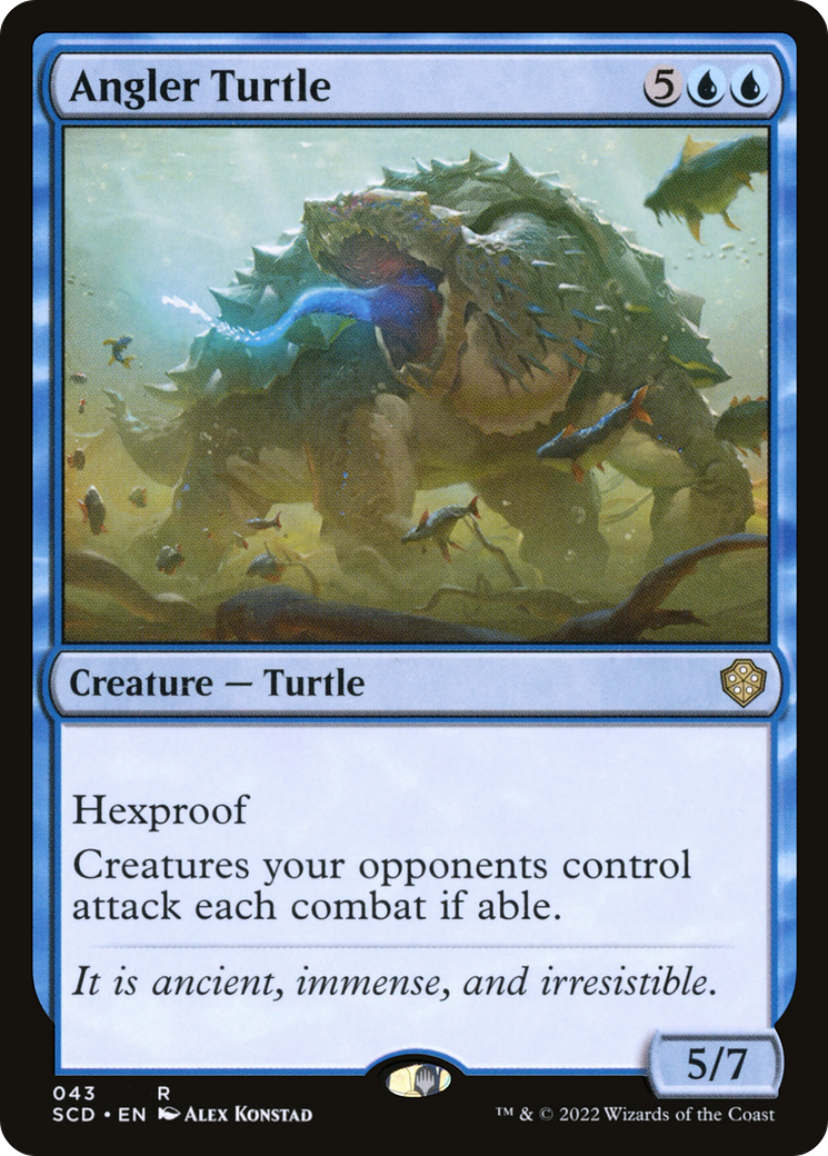 Angler Turtle [Starter Commander Decks] MTG Single Magic: The Gathering    | Red Claw Gaming