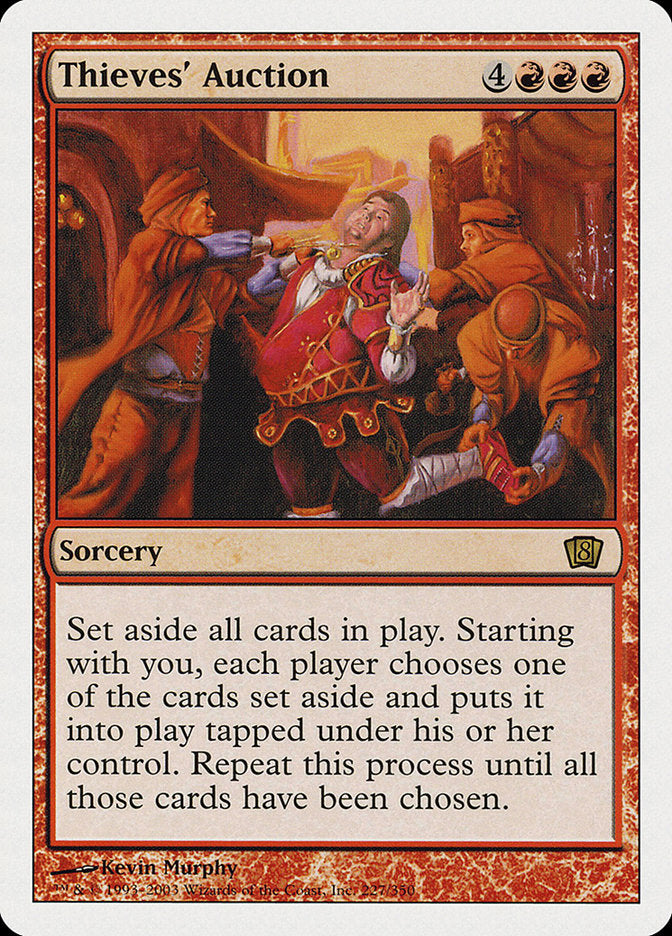 Thieves' Auction [Eighth Edition] MTG Single Magic: The Gathering    | Red Claw Gaming