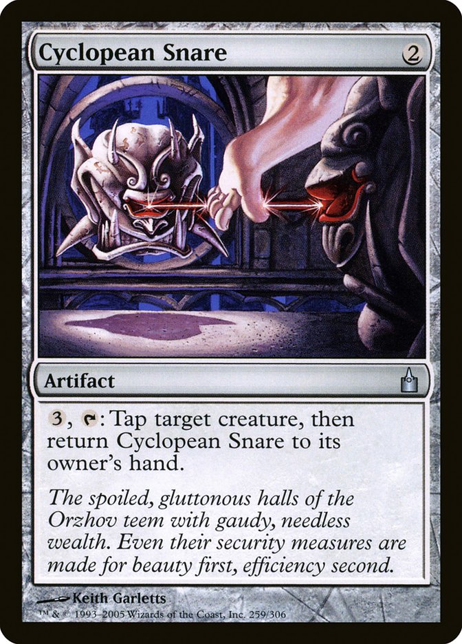 Cyclopean Snare [Ravnica: City of Guilds] MTG Single Magic: The Gathering    | Red Claw Gaming