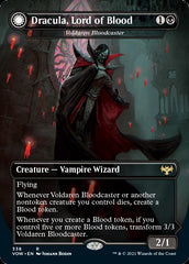 Voldaren Bloodcaster // Bloodbat Summoner - Dracula, Lord of Blood // Dracula, Lord of Bats [Innistrad: Crimson Vow] MTG Single Magic: The Gathering    | Red Claw Gaming
