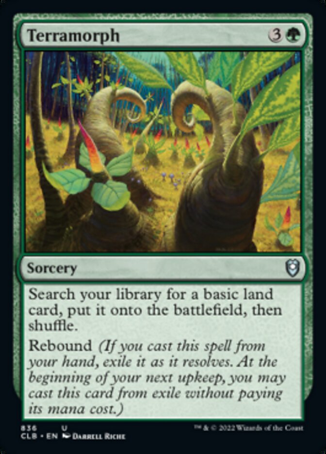 Terramorph [Commander Legends: Battle for Baldur's Gate] MTG Single Magic: The Gathering    | Red Claw Gaming