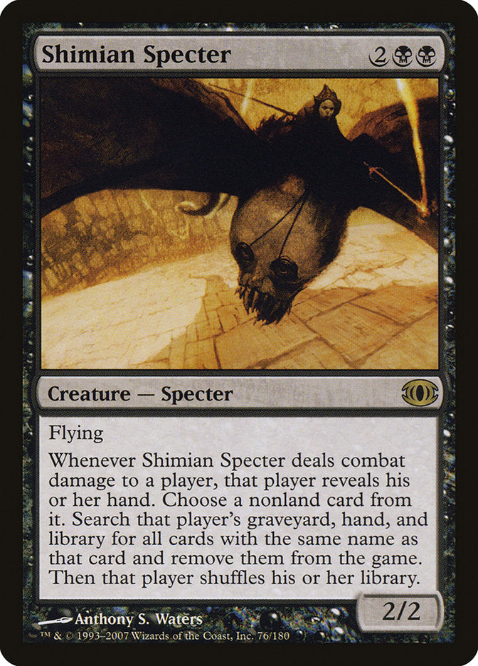 Shimian Specter [Future Sight] MTG Single Magic: The Gathering    | Red Claw Gaming