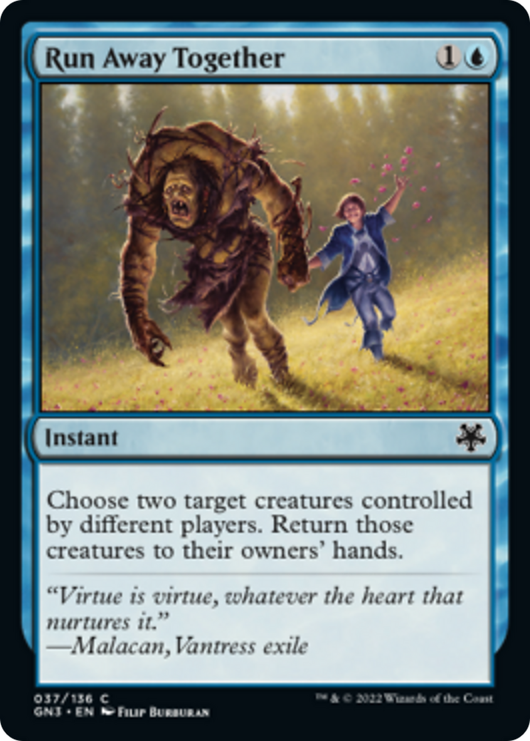 Run Away Together [Game Night: Free-for-All] MTG Single Magic: The Gathering    | Red Claw Gaming