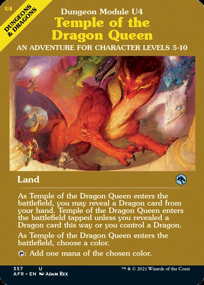 Temple of the Dragon Queen (Dungeon Module) [Dungeons & Dragons: Adventures in the Forgotten Realms] MTG Single Magic: The Gathering    | Red Claw Gaming