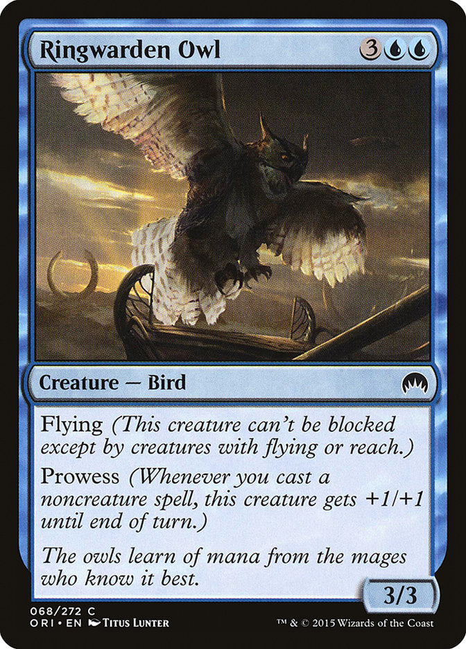 Ringwarden Owl [Magic Origins] MTG Single Magic: The Gathering    | Red Claw Gaming