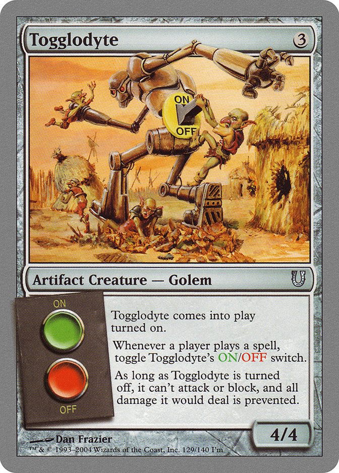 Togglodyte [Unhinged] MTG Single Magic: The Gathering    | Red Claw Gaming