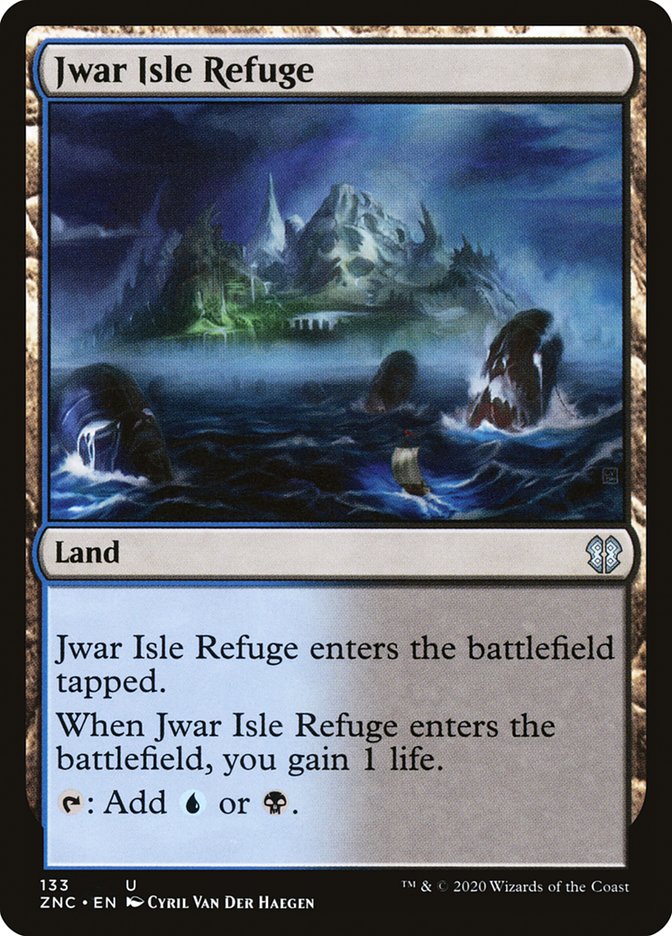 Jwar Isle Refuge [Zendikar Rising Commander] MTG Single Magic: The Gathering    | Red Claw Gaming