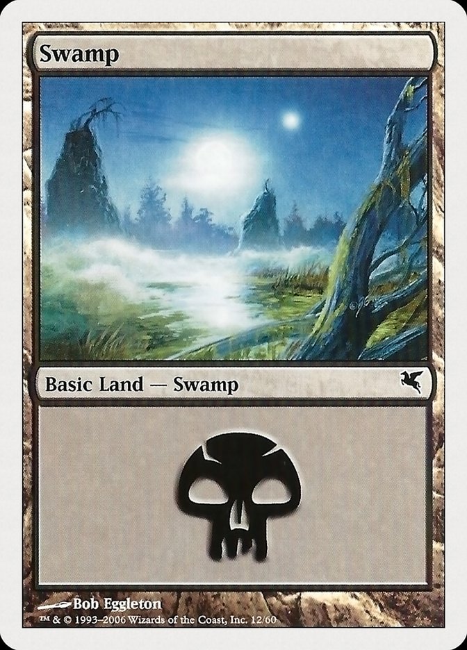 Swamp (12) [Hachette UK] MTG Single Magic: The Gathering    | Red Claw Gaming