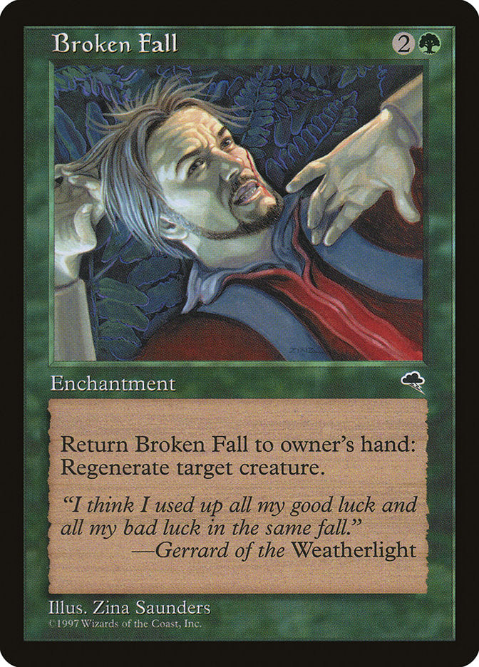 Broken Fall [Tempest] MTG Single Magic: The Gathering    | Red Claw Gaming