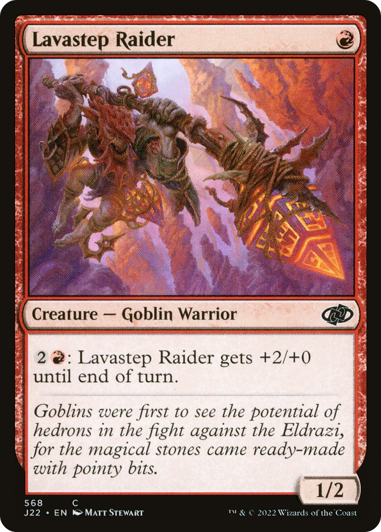 Lavastep Raider [Jumpstart 2022] MTG Single Magic: The Gathering    | Red Claw Gaming