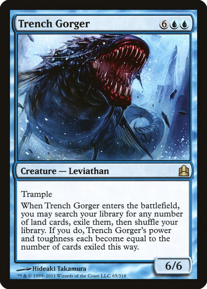 Trench Gorger [Commander 2011] MTG Single Magic: The Gathering    | Red Claw Gaming