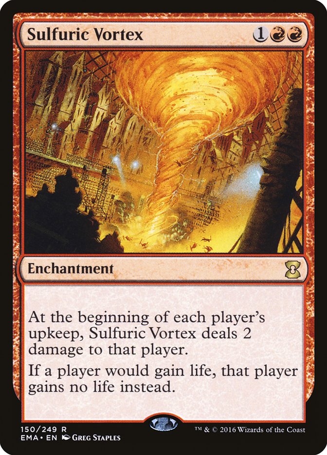 Sulfuric Vortex [Eternal Masters] MTG Single Magic: The Gathering    | Red Claw Gaming