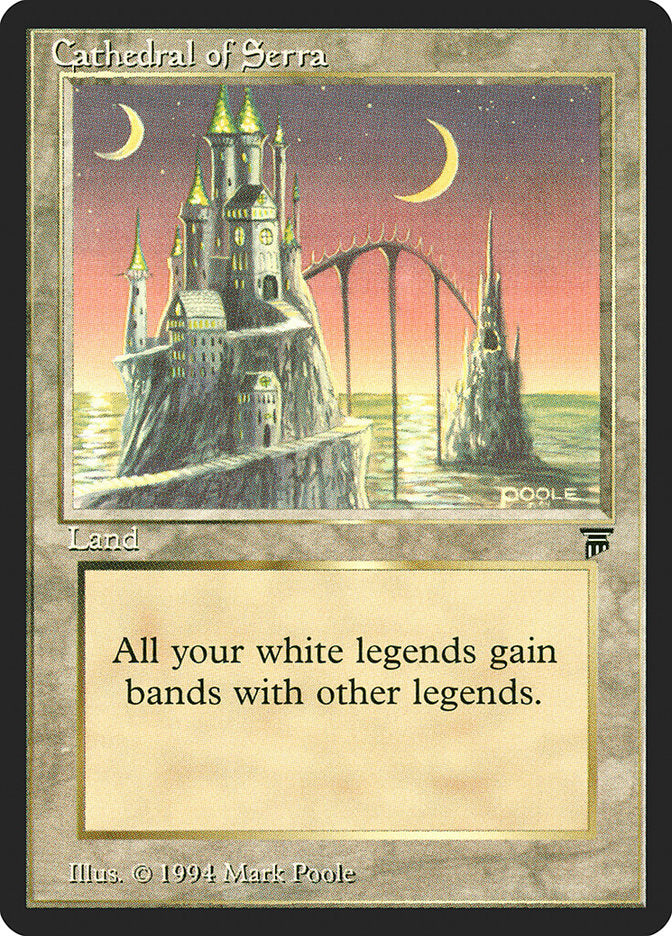 Cathedral of Serra [Legends] MTG Single Magic: The Gathering    | Red Claw Gaming