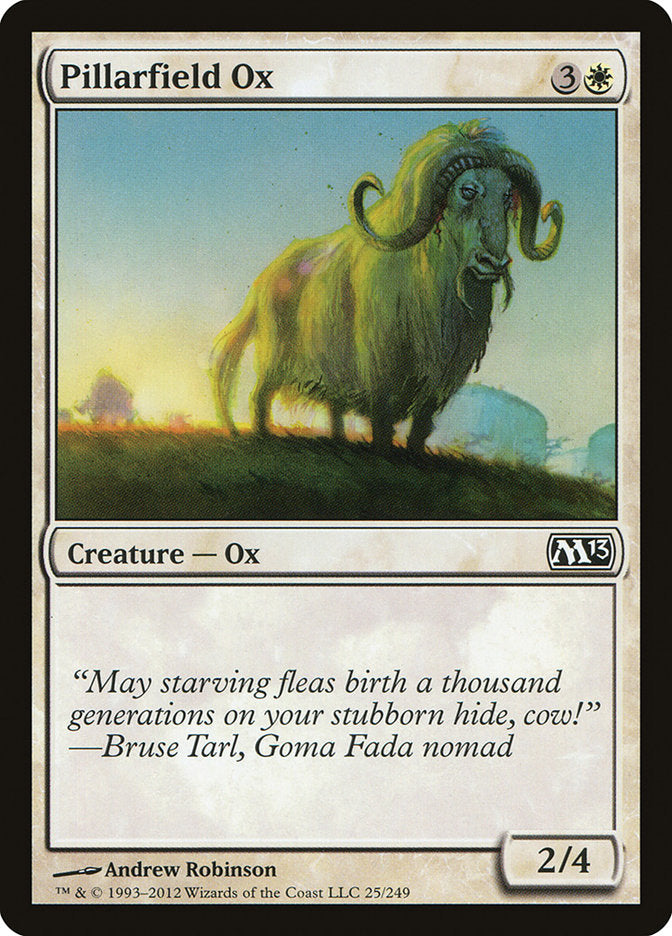 Pillarfield Ox [Magic 2013] MTG Single Magic: The Gathering    | Red Claw Gaming