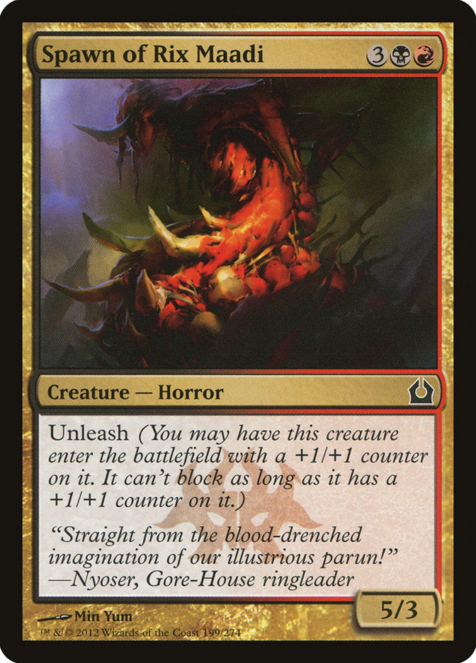 Spawn of Rix Maadi [Return to Ravnica] MTG Single Magic: The Gathering    | Red Claw Gaming
