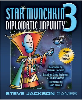 Star Munchkin 3 Diplomatic Impunity Board Games Steve Jackson    | Red Claw Gaming
