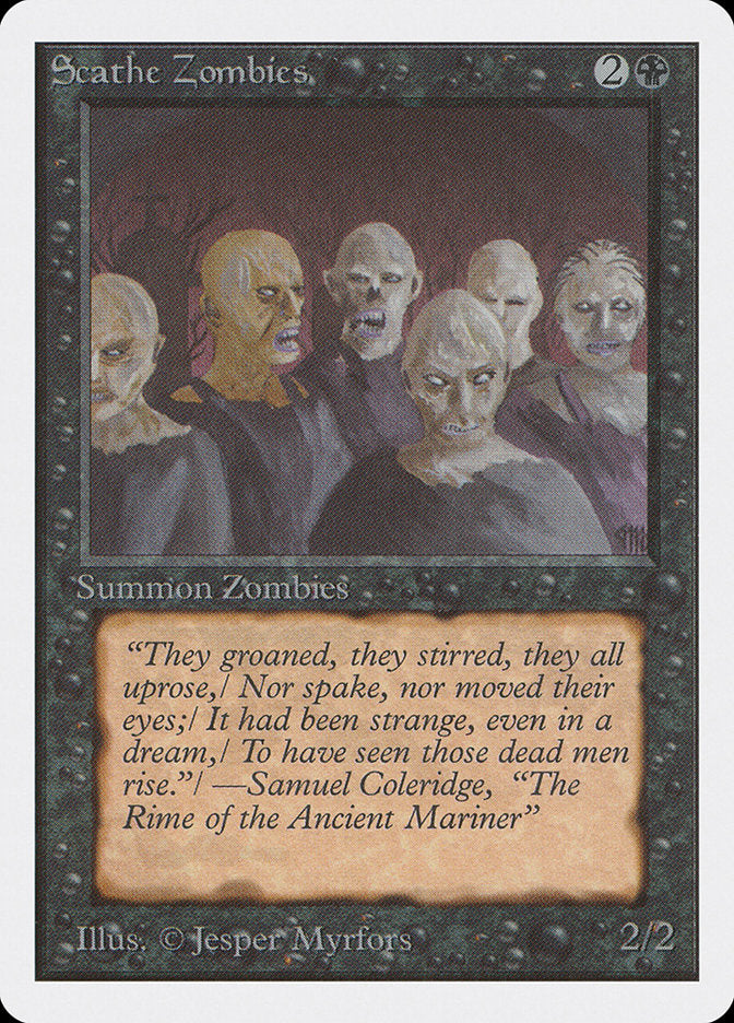 Scathe Zombies [Unlimited Edition] MTG Single Magic: The Gathering    | Red Claw Gaming