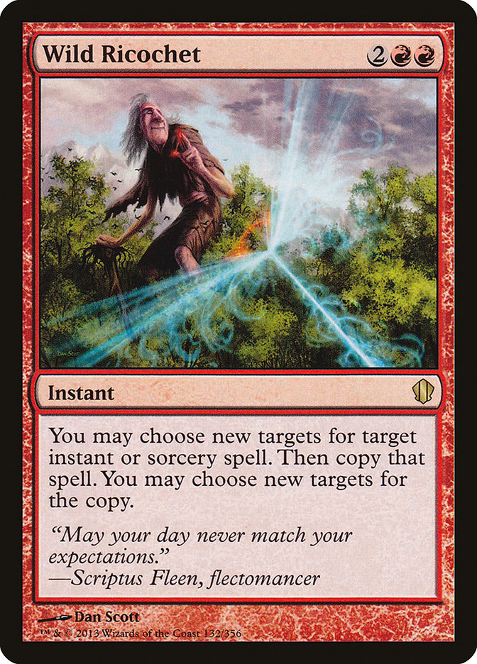 Wild Ricochet [Commander 2013] MTG Single Magic: The Gathering    | Red Claw Gaming