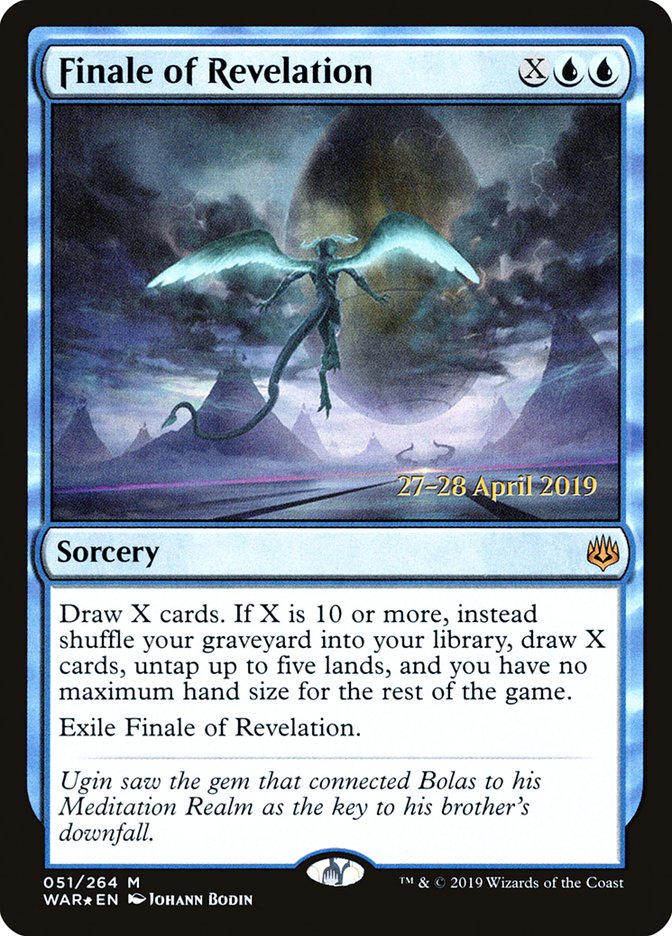 Finale of Revelation [War of the Spark Prerelease Promos] MTG Single Magic: The Gathering    | Red Claw Gaming