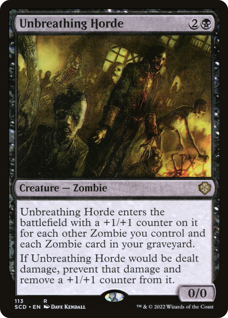 Unbreathing Horde [Starter Commander Decks] MTG Single Magic: The Gathering    | Red Claw Gaming