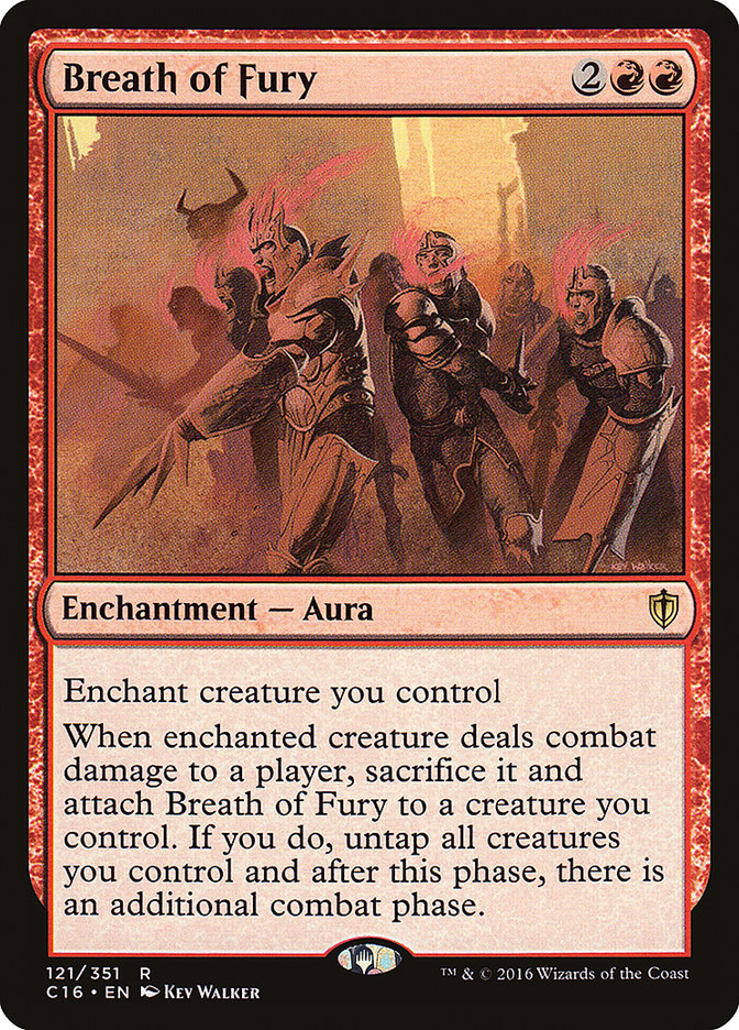 Breath of Fury [Commander 2016] MTG Single Magic: The Gathering    | Red Claw Gaming