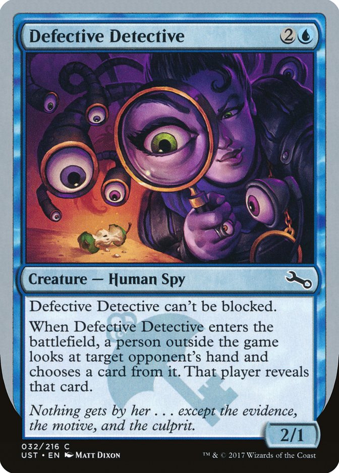 Defective Detective [Unstable] MTG Single Magic: The Gathering    | Red Claw Gaming