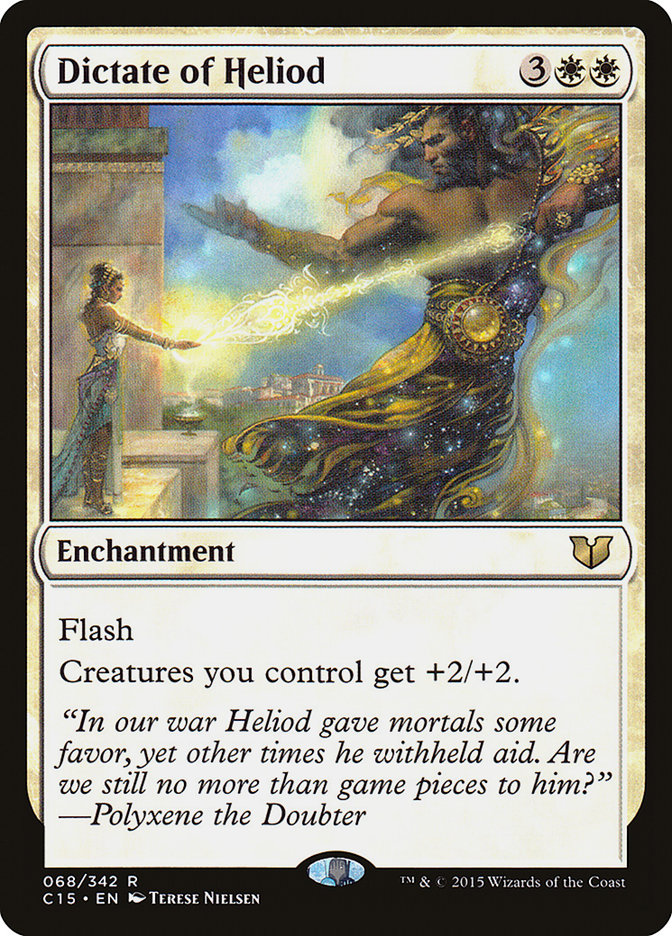 Dictate of Heliod [Commander 2015] MTG Single Magic: The Gathering    | Red Claw Gaming