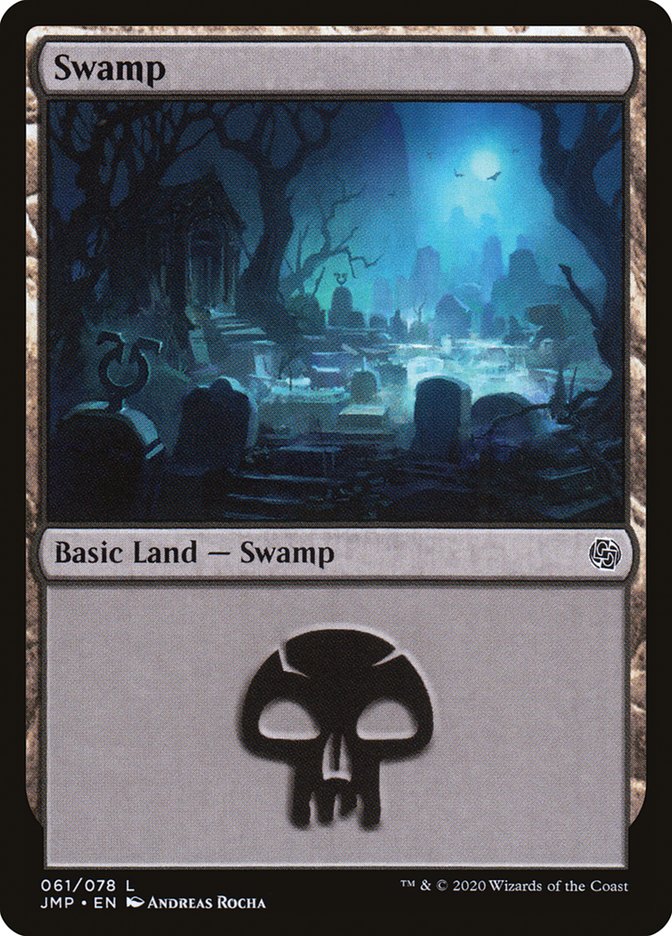Swamp (61) [Jumpstart] MTG Single Magic: The Gathering    | Red Claw Gaming