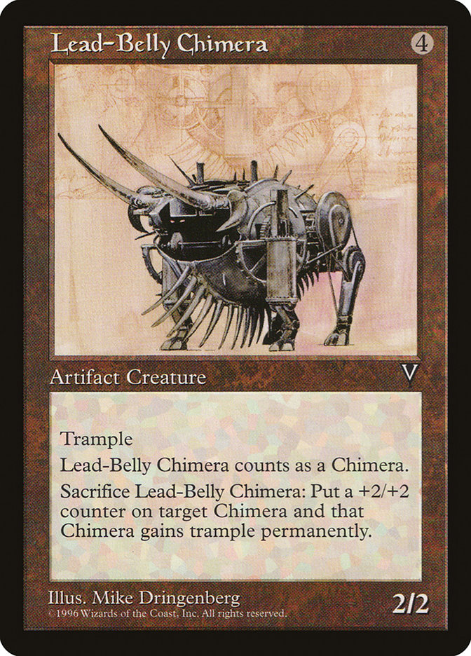 Lead-Belly Chimera [Visions] MTG Single Magic: The Gathering    | Red Claw Gaming
