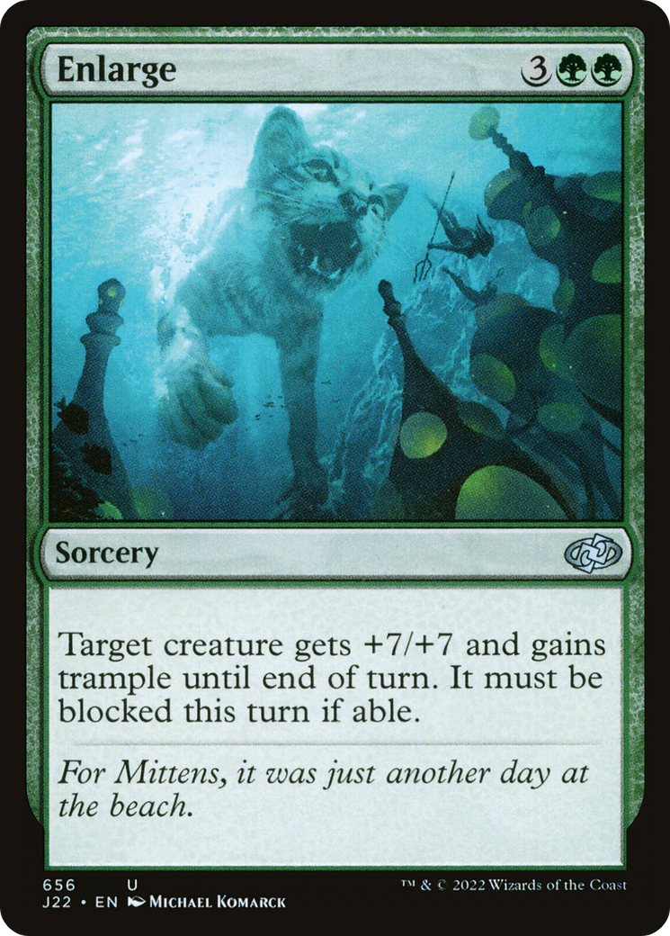 Enlarge [Jumpstart 2022] MTG Single Magic: The Gathering    | Red Claw Gaming