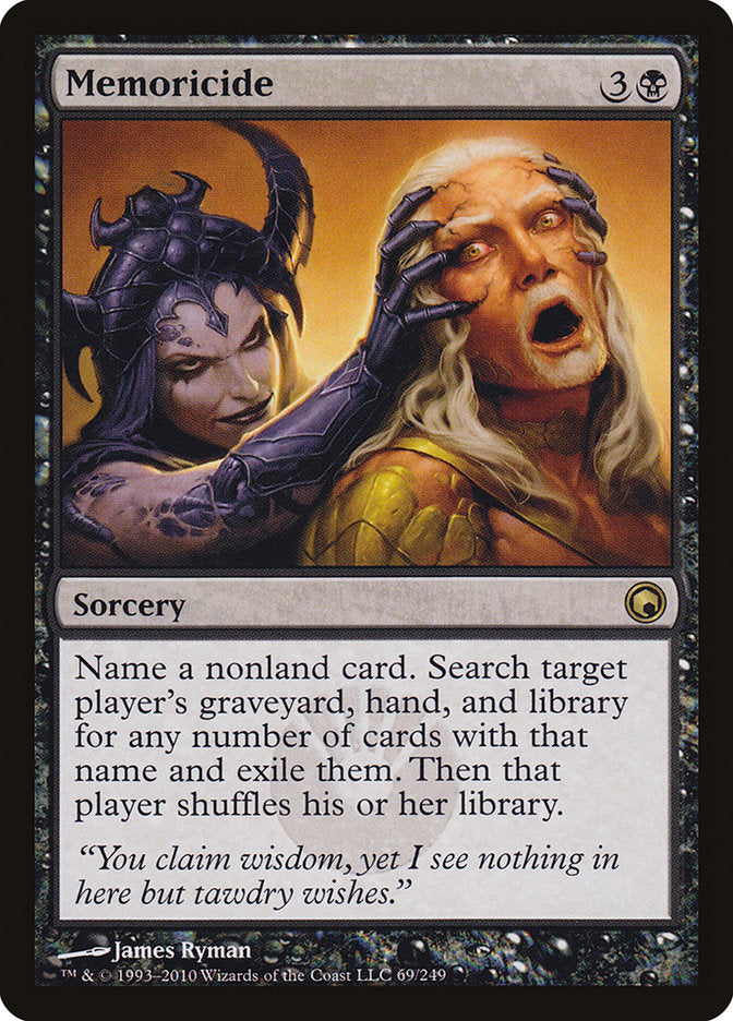 Memoricide [Scars of Mirrodin] MTG Single Magic: The Gathering    | Red Claw Gaming