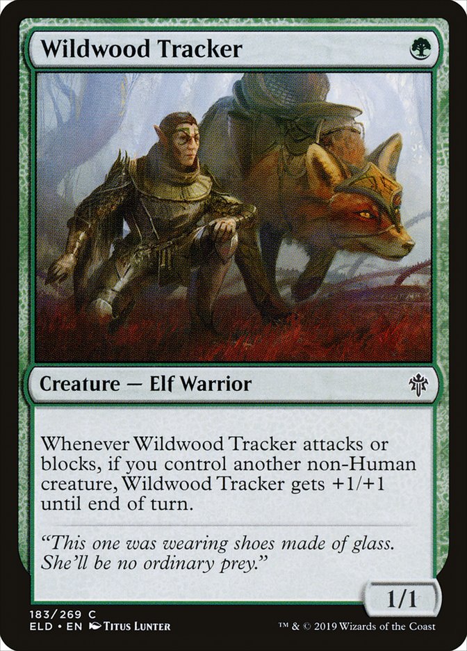 Wildwood Tracker [Throne of Eldraine] MTG Single Magic: The Gathering    | Red Claw Gaming