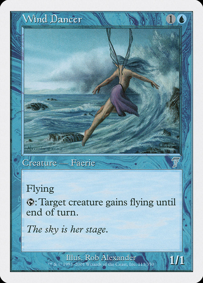Wind Dancer [Seventh Edition] MTG Single Magic: The Gathering    | Red Claw Gaming